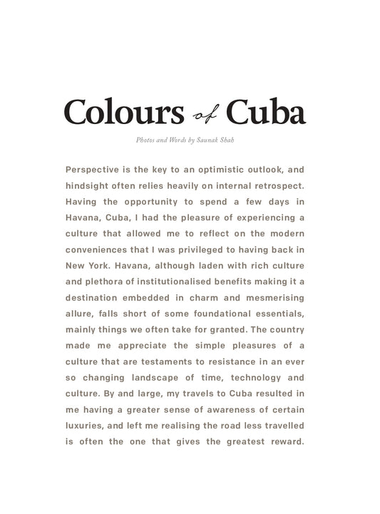 Colours of Cuba