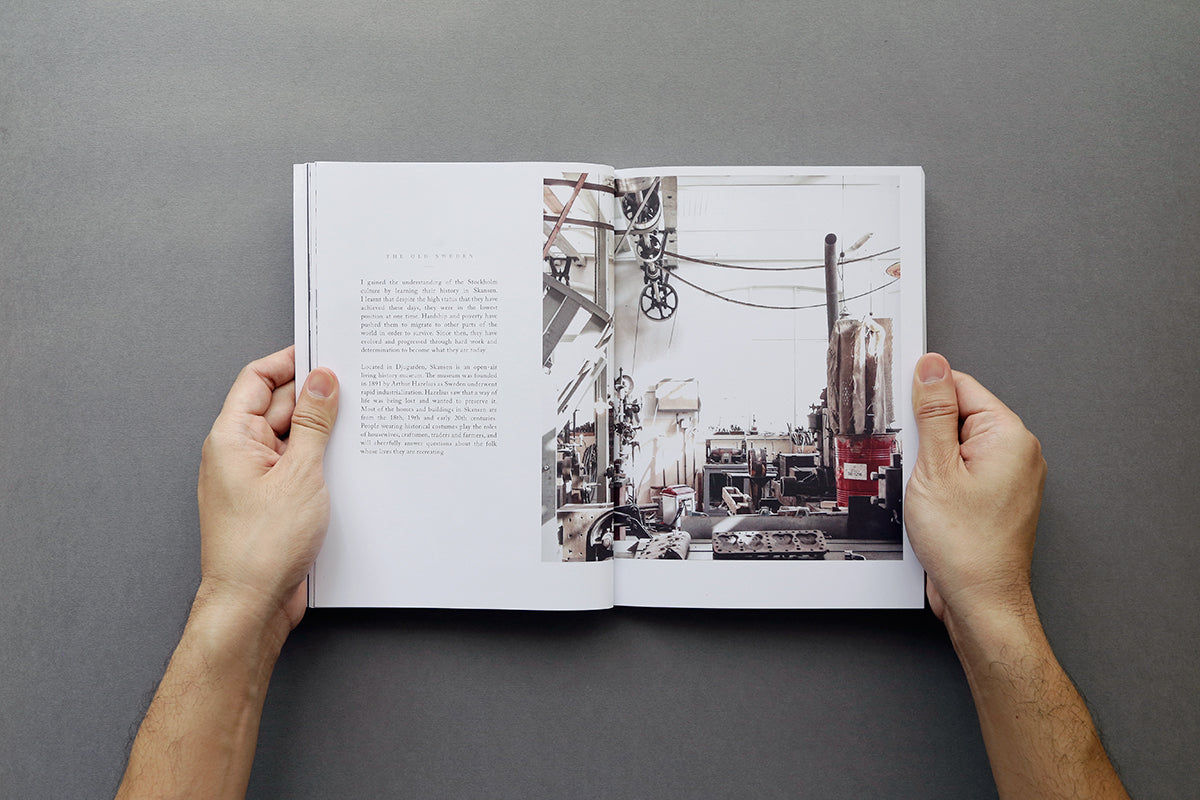 travel magazine with clean and minimal design. travel magazine in kuala lumpur. story from stockholm Sweden. photography by kerol izwan.