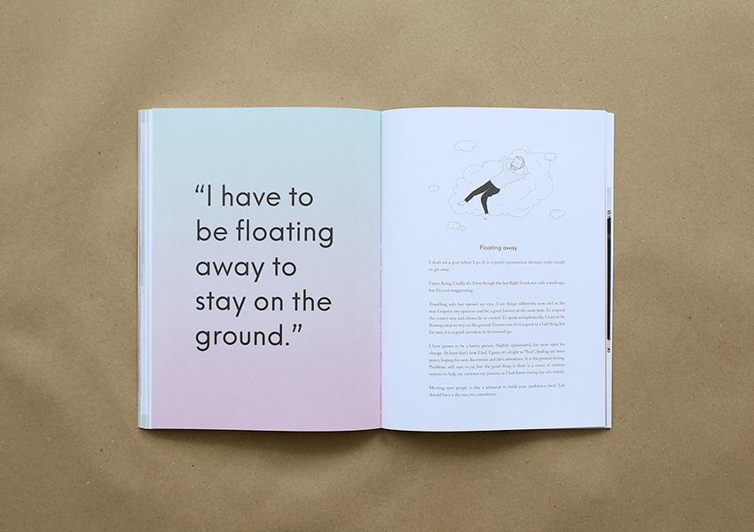 travel magazine with clean and minimal design. travel magazine published in Malaysia. illustration by Fernando Cobelo. illustrator in Italy. story by kerol izwan