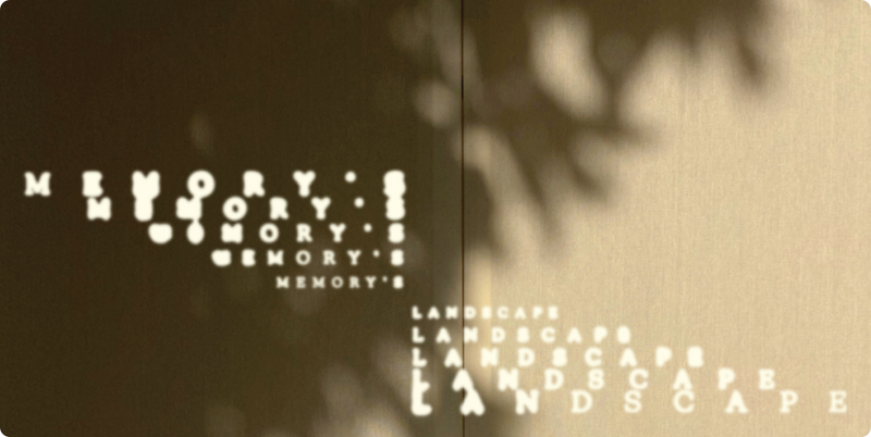 Memory's Landscape: A Collaborative Exhibition by R+, GDP Architects and Aesop.