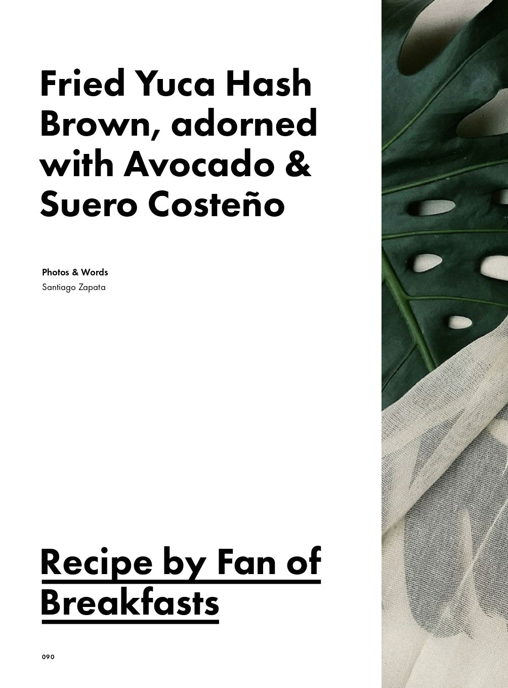 Recipe by Fans of Breakfasts