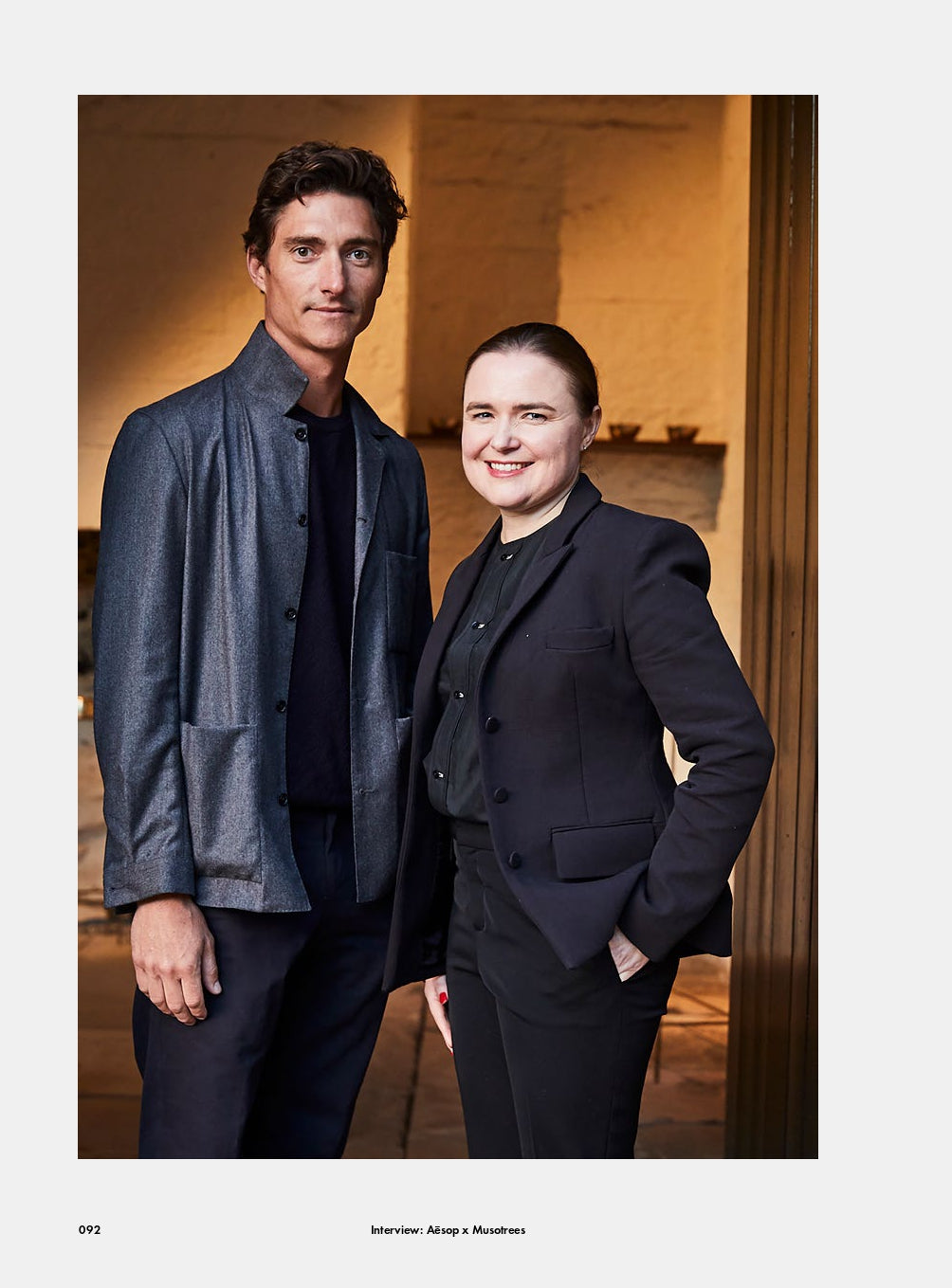 Aēsop in Sydney: Henry Wilson & Kate Forbes.