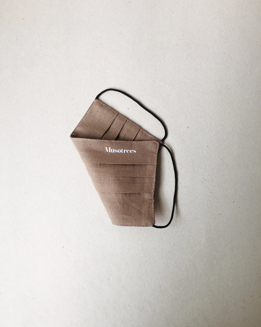 Face Mask Musotrees: Brownstone