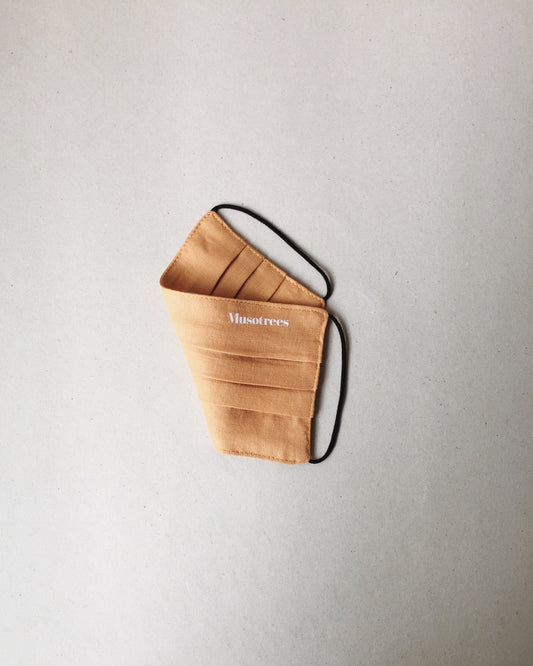 Face Mask Musotrees: Tangerine