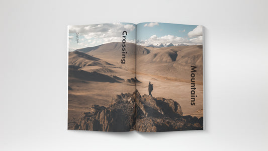 A travel magazine based in Kuala Lumpur Malaysia. Travel story from Mongolia by Max Muench Photography. Cover photo taken by Maximilian Muench, a Berlin photographer.
